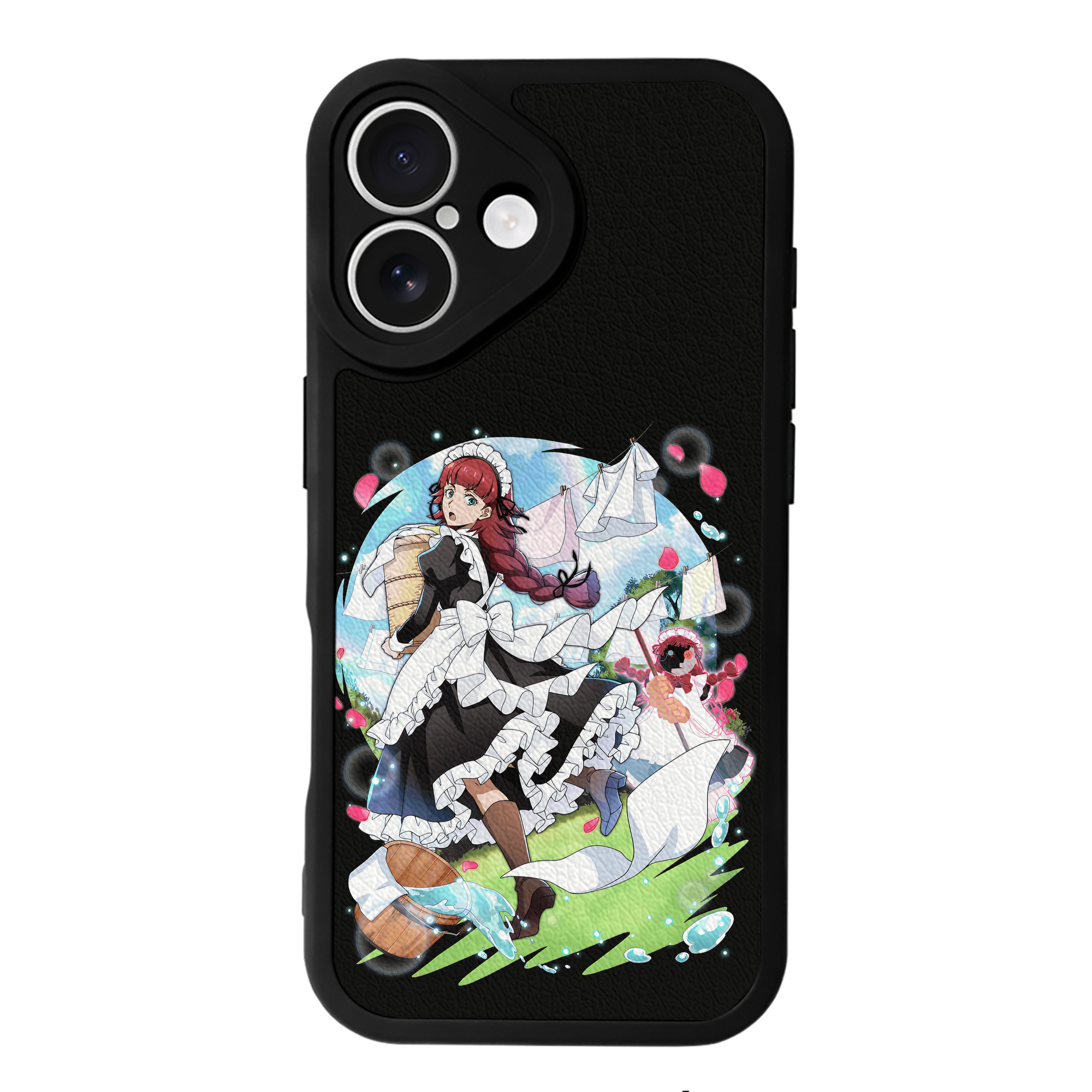 （画像用） 文豪ストレイドッグス Bungo Stray Dogs 【iPhone 16シリーズ対応】シリコンスマホケース（レザー調） 材質：シリコン